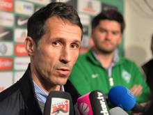 Werder-Sportchef Thomas Eichin würde am liebsten mit Torjäger Franco di Santo verlängern