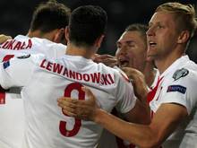 Polen feiert den ungefährdeten 4:0-Sieg in Georgien