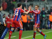 Pierre-Emile Højbjerg kommt bei den Bayern nicht über die Reservistenrolle hinaus