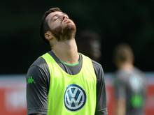 Vieirinha musste im Training des VfL Wolfsburg pausieren