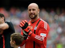Bayerns Ersatzkeeper Pepe Reina ist wieder ins Lauftraining eingestiegen