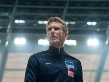 Hertha-Kapitän Fabian Lustenberger konnte wieder mit der Mannschaft trainieren