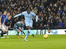 Yaya Touré erzielte den Siegtreffer für Manchester City. 