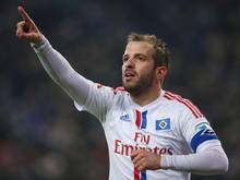 Rafael van der Vaart glaubt an eine Zukunft beim HSV