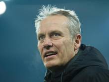 Trainer Christian Streich muss sich um den Klassenverbleib des SC Freiburg sorgen