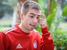Phillip Lahm plant Mitte März wieder auf dem Platz zu stehen