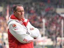 Stuttgarts Trainer Huub Stevens war nach der Niederlage gegen Hoffenheim mächtig sauer