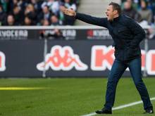 «Abgerechnet wird am Ende», sagt Paderborns Trainer Andre Breitenreiter. Foto: Rolf Vennenbernd
