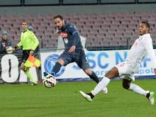 Neapel führte bereits 2:0 gegen Inter
