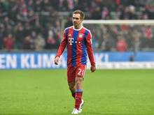 Philipp Lahm stand nach vier Monaten gegen Werder Bremen wieder auf dem Platz