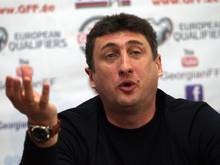 Trainer Kakhaber Tskhadadze will eine mutige georgische Auswahl sehen