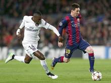 Es spricht einiges dafür, dass Messi (r) auch gegen Paris wieder ein Tor bejubeln darf