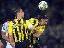 Sebastian Kehl und Neven Subotić (r.) werden dem BVB gegen Paderborn fehlen