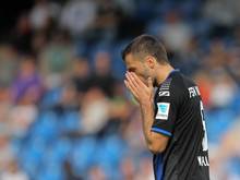 Edmond Kapllani wird dem FSV Frankfurt für drei Spiel fehlen