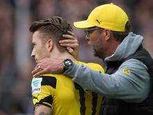Marco Reus war bereits von Trainer Jürgen Klopp für 20 Minuten gegen Frankfurt eingesetzt worden