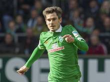 Fin Bartels steht im Kader von Werder Bremenm für das Spiel gegen Eintracht Frankfurt