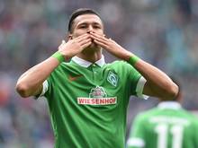 Erzielte den Siegtreffer in Frankfurt: Werders Davie Selke