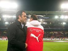 Robin Dutt will auch kommende Saison mit Stuttgart in der Bundesliga spielen