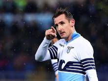 Miroslav Klose und Lazio treffen im italienischen Pokalfinale auf Juventus