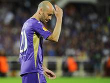 Borja Valero vom AC Florenz war nach dem Halbfinal-Aus bitter enttäuscht