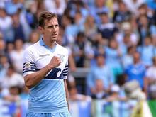 Miroslav Klose will mit Lazio Rom den italienischen Pokal gewinnen
