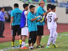 Gerd Zeise ist Trainer der u20 Nationalmannschaft von Myanmar