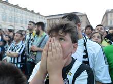 Die Fans Juventus fieberten in Turin vergeblich mit ihrem Club mit