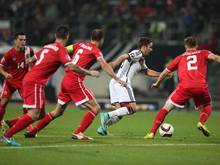 Für die vielen Amateure Gibraltars sind Spiele gegen Teams wie Deutschland in der EM-Qualifikation Karriere-Highlights