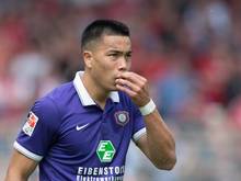 Bobby Wood lief zuletzt für Aue auf