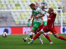 Aaron Hunt erzielte die 1:0-Führung für den VfL Wolfsburg