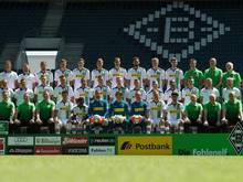 Borussia Mönchengladbach beim offiziellen Fototermin