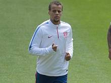 Timothy Chandler trainierte wieder mit der Eintracht
