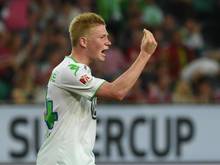 Kevin De Bruyne will es sich nicht mit Wolfsburg verscherzen. Foto: Carmen Jaspersen