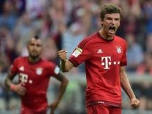 Bayern-Star Thomas Müller war der überragende Spieler beim 3:0-Sieg gegen Leverkusen