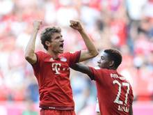 Der FC Bayern drehte das Spiel gegen den FC Augsburg und siegte 2:1