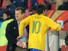 Brasiliens Coach Carlos Dunga setzt wieder auf Kaká