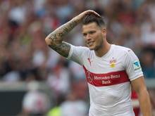 Daniel Ginczek hat einen Bandscheibenvorfall erlitten und fällt aus