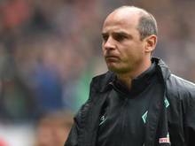 Werder-Coach Viktor Skripnik war nach dem Spiel gegen die Bayern richtig sauer