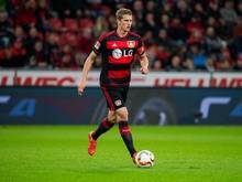Leverkusens Kapitän Lars Bender laboriert weiter an einer Verletzung am Sprunggelenk