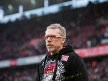 Kölns Trainer Peter Stöger kann personell aus dem Vollen schöpfen