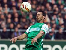 Claudio Pizarro konnte in seiner dritten Amtszeit in Bremen noch nicht überzeugen