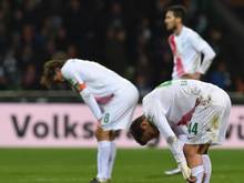 Die Bremener war nach dem 1:1 gegen den 1. FC Köln enttäuscht