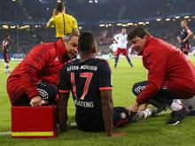Jerome Boateng musste im Spiel gegen den HSV verletzt ausgewechselt werden