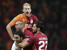 Galatasaray Istanbul gewann beim Ligakonkurrenten Akhisar Belediyespor mit 2:1