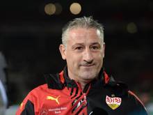 Jürgen Kramny ist seit Ende November Coach der Schwaben