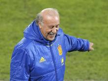 Der spanische Nationaltrainer Vicente del Bosque hält viel vom DFB-Team