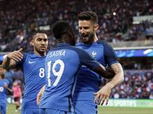 Olivier Giroud (r.) freut sich auf die EM