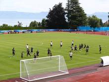 Die Zeit für das DFB-Team in Evian ist vorbei