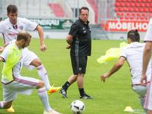Markus Kauczinski steht vor seinem Pflichtspiel-Debüt beim FC Ingolstadt
