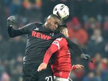 Anthony Modeste (l.) blieb gegen Mainz ohne Treffer